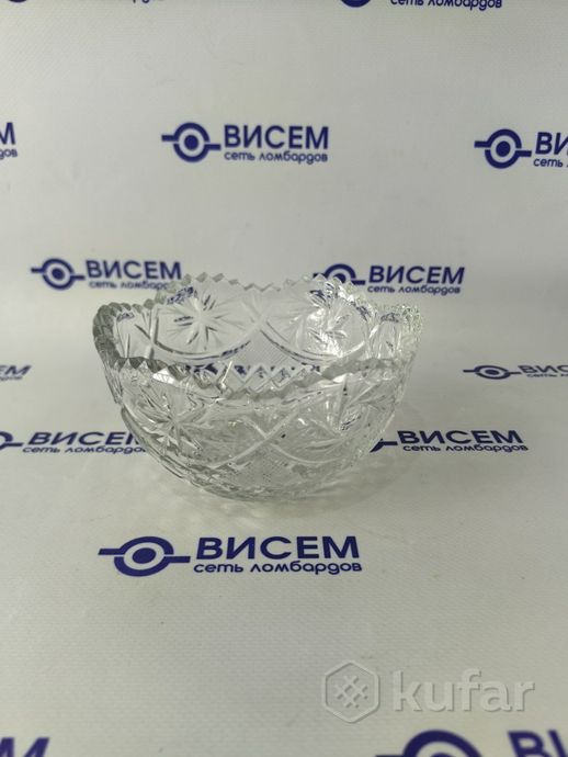 Конфетница хрустальная