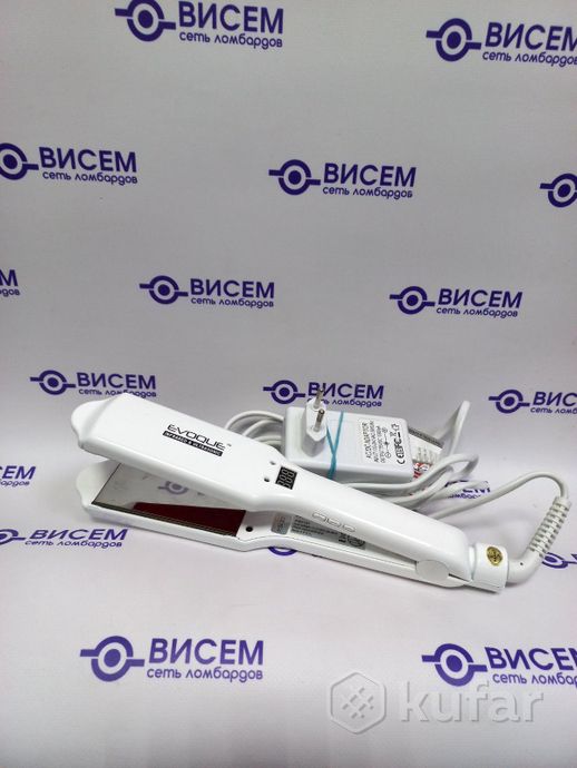 Инфракрасный и ультразвуковой утюжок EVOQUE Infrared & Ultrasonic White Wide