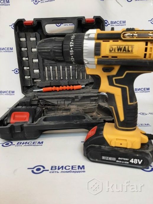 Дрель-шуруповерт DeWalt