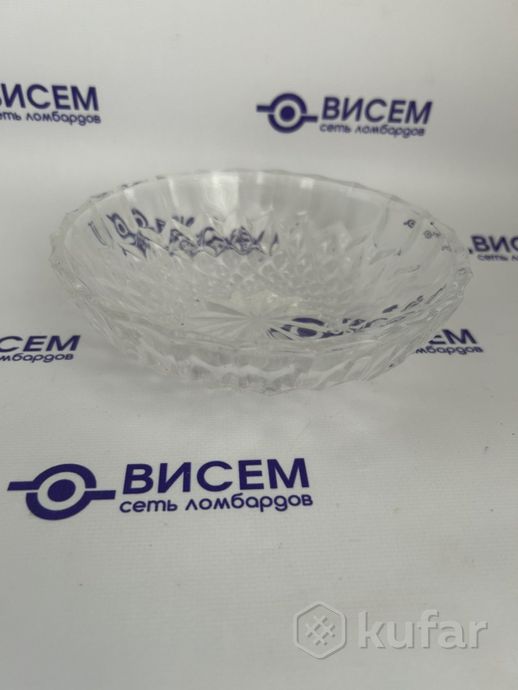 Конфетница хрустальная