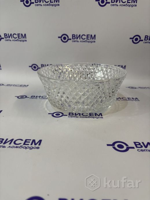 Конфетница хрустальная