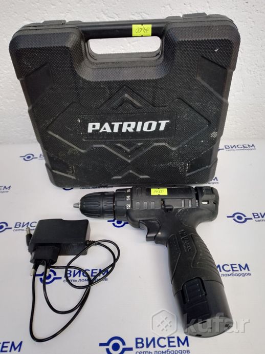 Аккумуляторная дрель-шуруповерт Patriot 7016