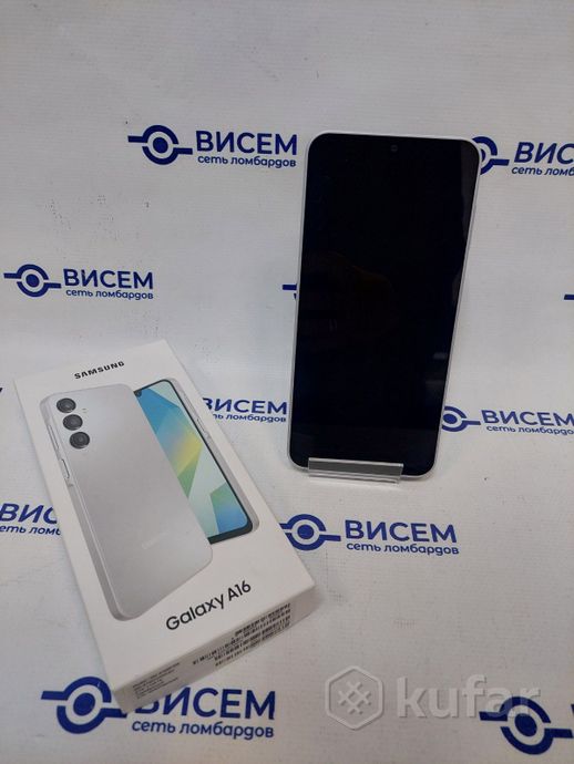 Телефон Samsung Galaxy A16 SM-A165F 4GB/128GB (серебристый)
