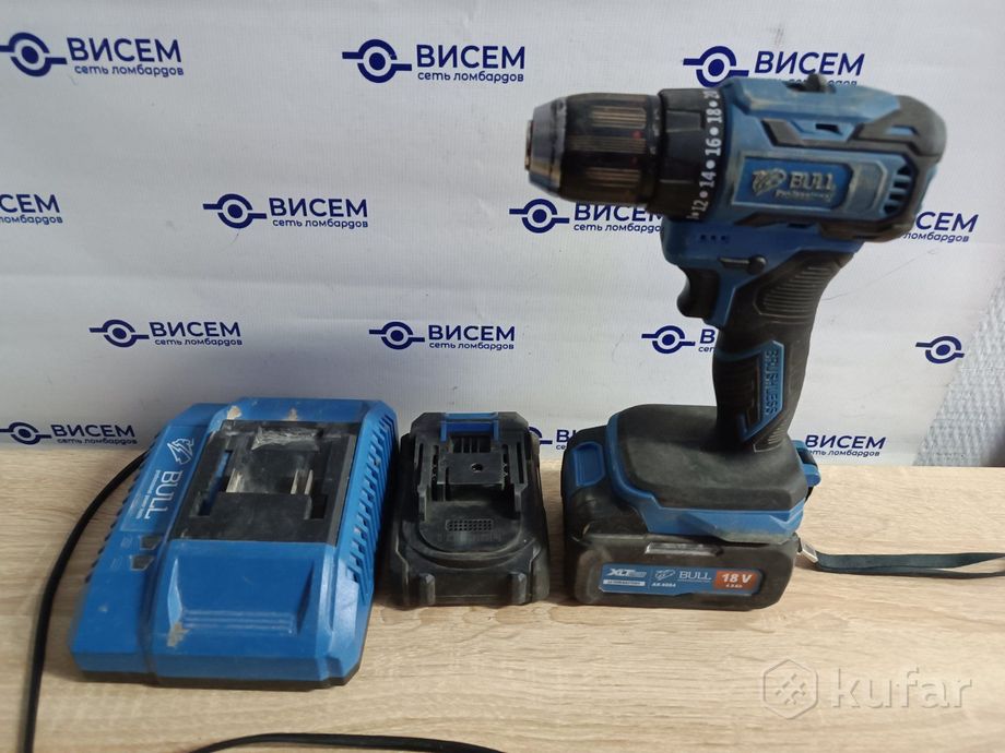 Дрель-шуруповерт Bull SR 1804