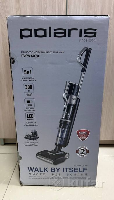 Вертикальный моющий пылесос Polaris PVCW 6070