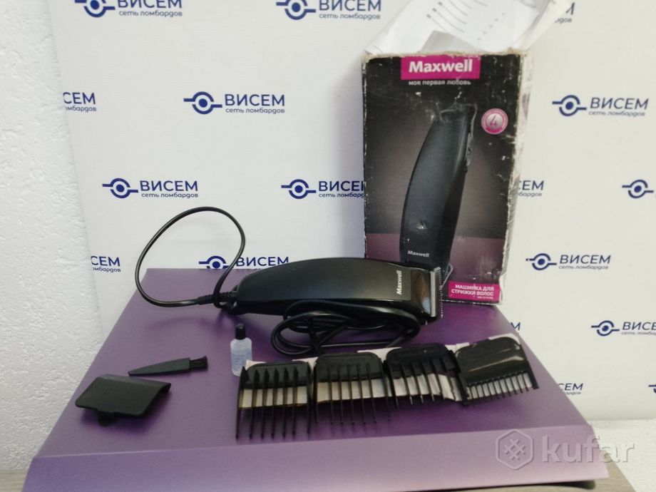 Машинка для стрижки волос Maxwell MW-2113 BK