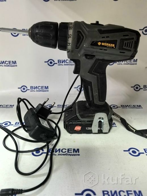 Дрель-шуруповерт Werker CD 1211 Li с 1-им АКБ