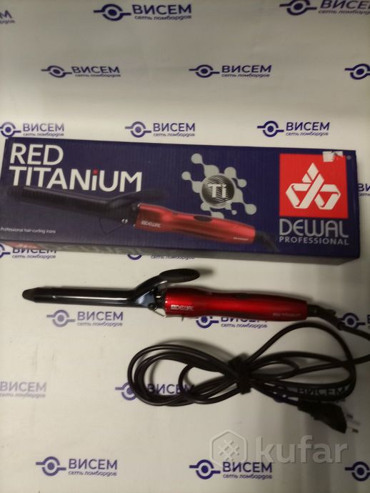 Плойка для волос RED TITANIUM DEWAL 03-2019