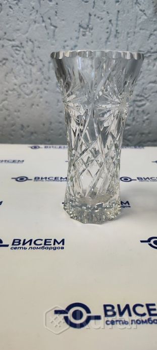Ваза хрустальная