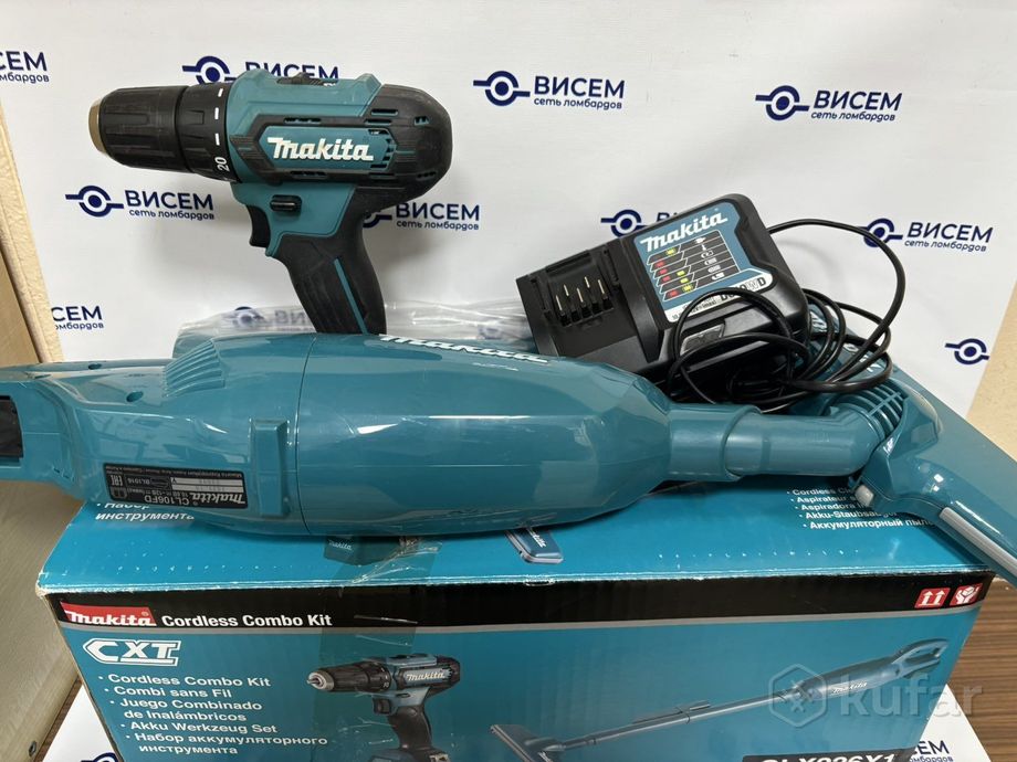 Набор Makita CLX226X1 (шуруповерт, пылесос, 2 АКБ)