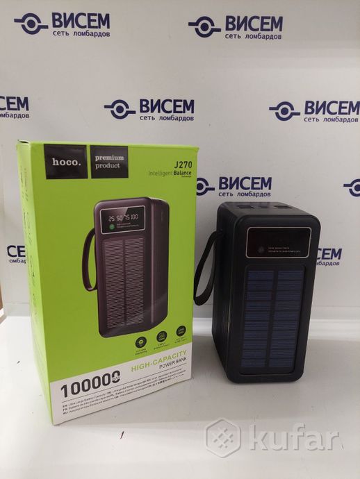 Внешний аккумулятор HOCO 100000 мАч,