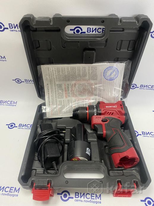 Дрель-шуруповерт Wortex BD 1215-1 DLi