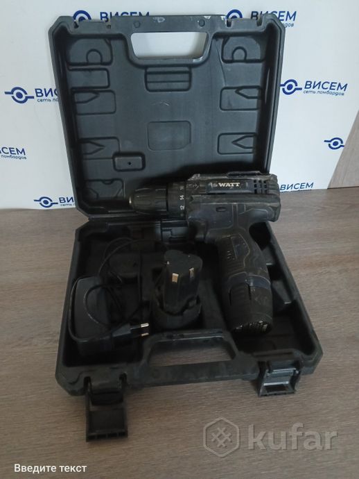Шуруповерт WATT WAS-12 Li-2