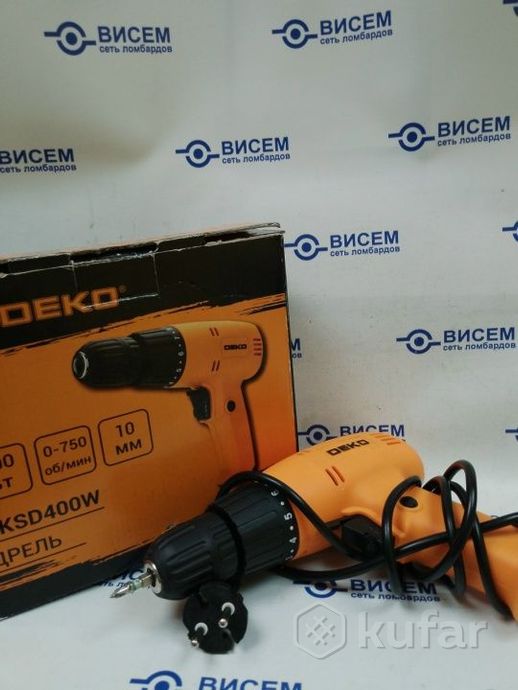 Дрель-шуруповерт Deko DKSD400W