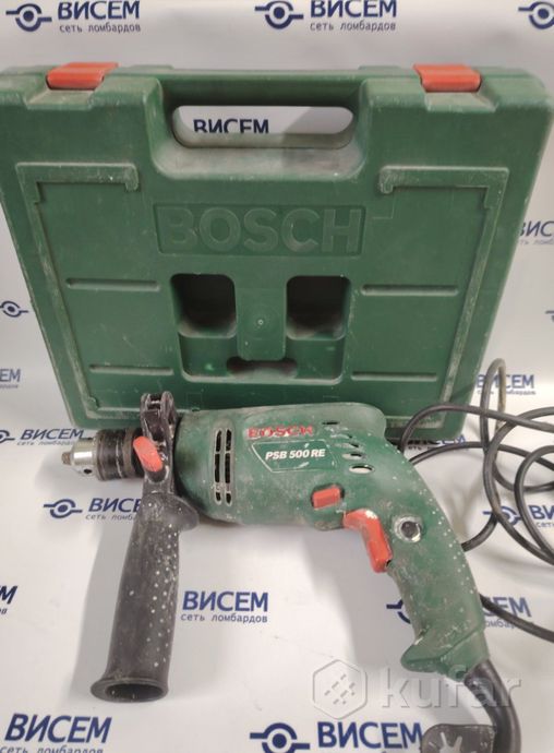 Дрель Bosch PSB 500 RЕ