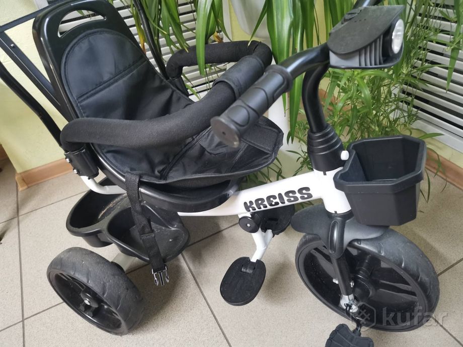 Трехколесный велосипед  с тентом Kreiss LTE-T17