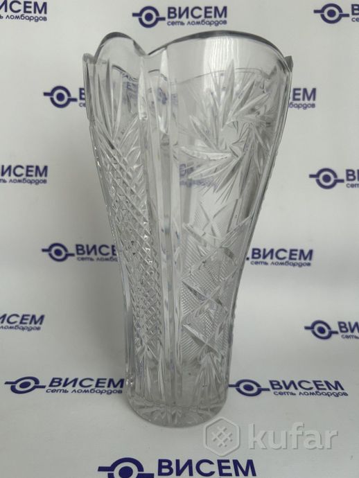 Ваза хрустальная