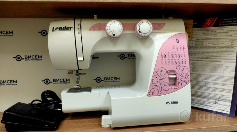 Электромеханическая швейная машина Leader VS 380A