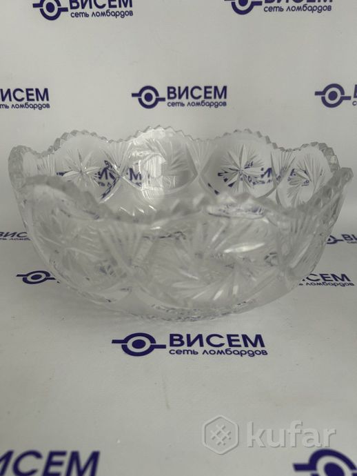 Салатник хрустальный