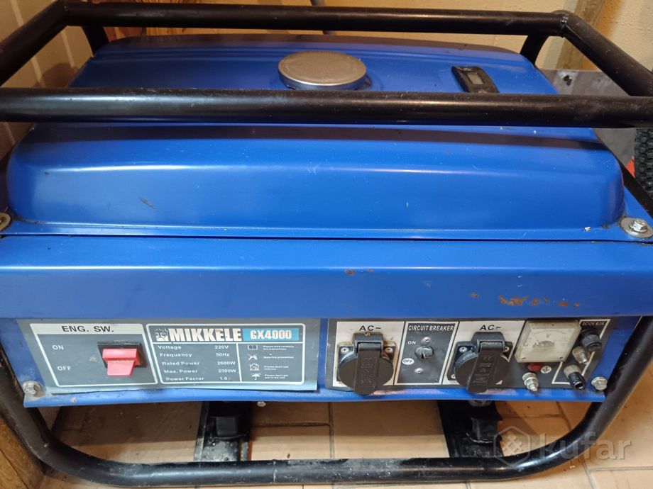 Бензиновый генератор Mikelle GX4000