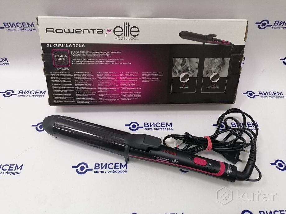 Круглая плойка Rowenta CF3222