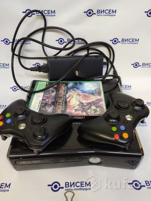 Игровая приставка Microsoft Xbox 360 Slim (2010г)