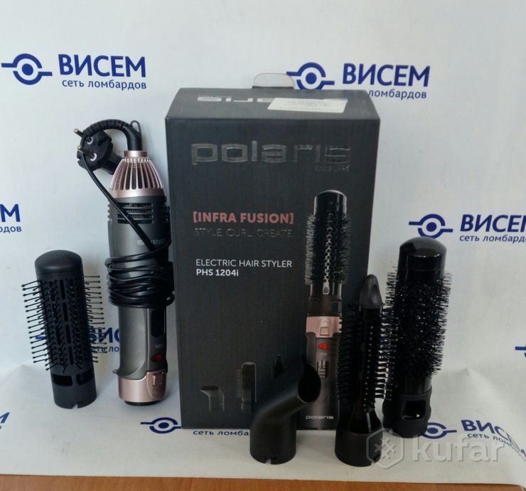 Фен-щетка Polaris PHS 1204i