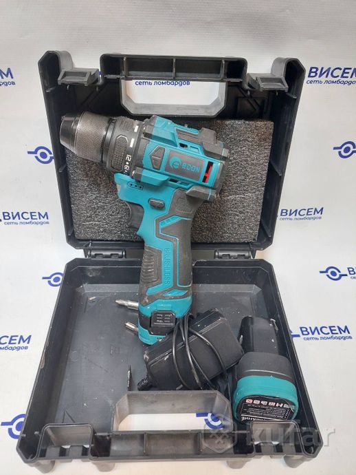 Дрель-шуруповерт  Edon AD-16CBL (с 2-мя АКБ, кейс)