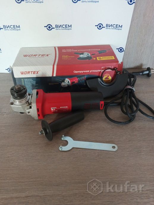 Угловая шлифмашина Wortex AG 1209-3