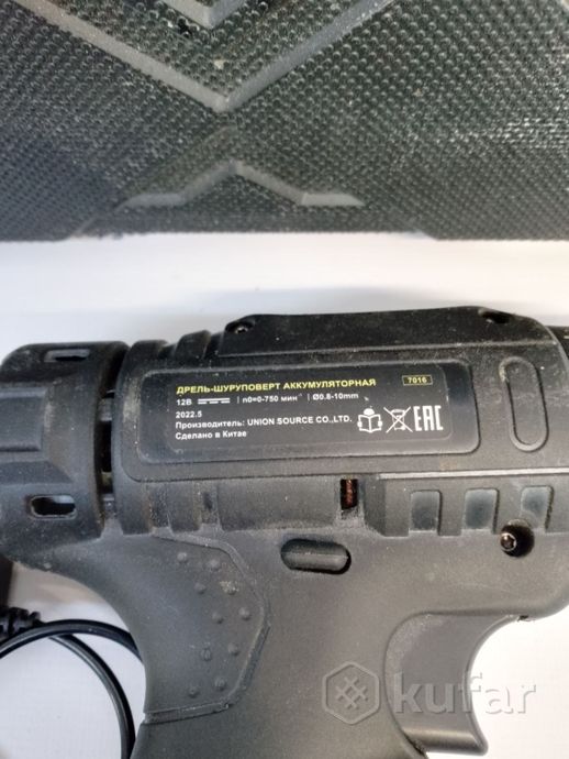 Аккумуляторная дрель-шуруповерт Patriot 7016