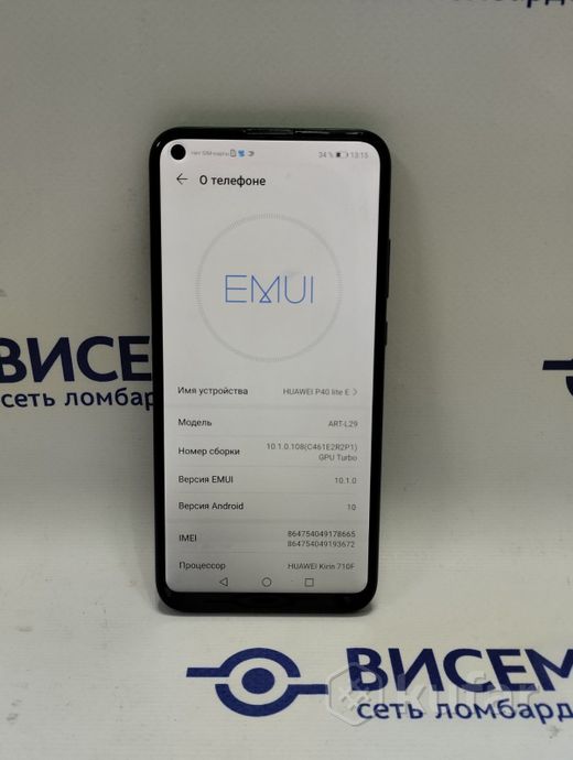 Смартфон Huawei P40 Lite E