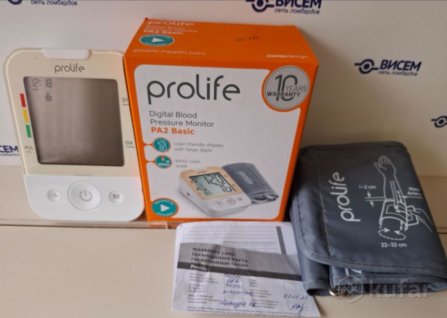 Тонометр Prolife PA2 Basic 1.0