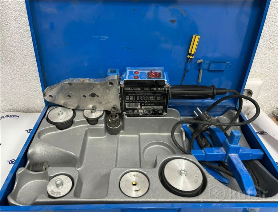 Паяльник для пропиленовых труб Solaris PW-1502