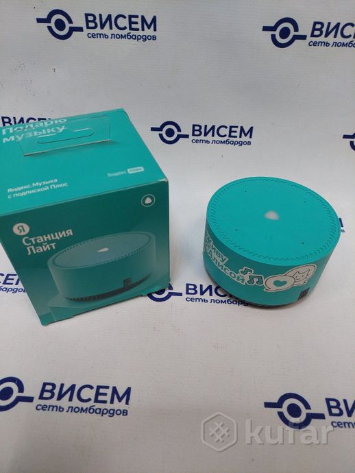 Умная колонка  Яндекс Станция Лайт (мята)