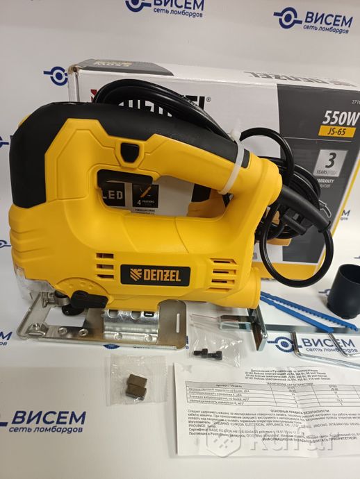 Электролобзик Denzel JS-65