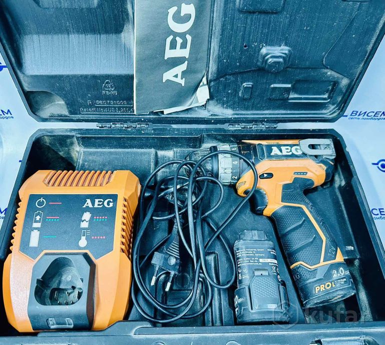 Дрель-шуруповерт AEG Powertools BS 12C2