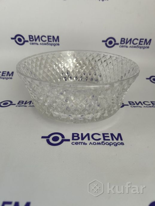 Конфетница хрустальная