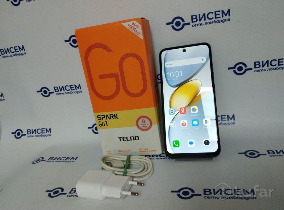 Телефон Tecno Spark Go 1 3GB/64GB