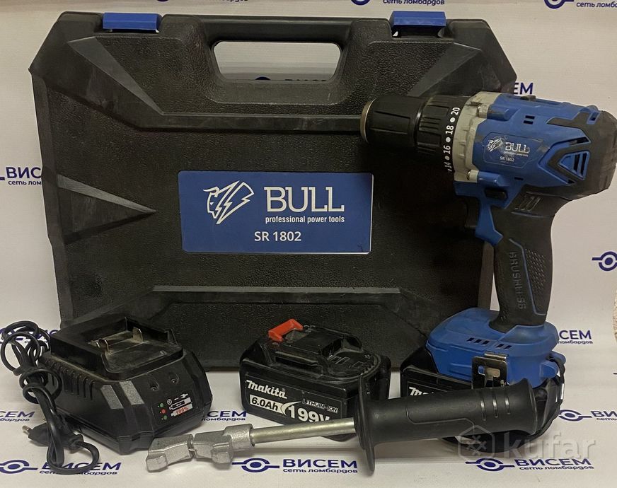 Шуруповерт Bull SR 1802