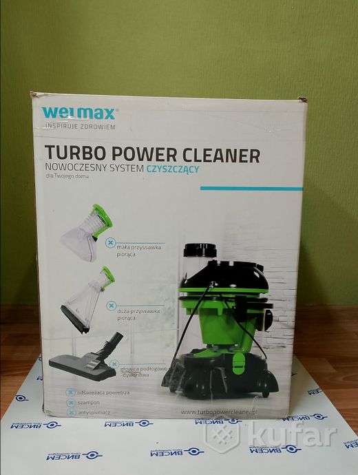 Пылесос моющий Welmax Turbo Power Cleaner