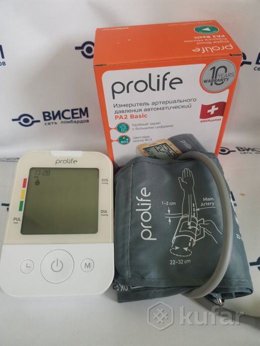 Автоматический тонометр Prolife PA2 Basic AD 