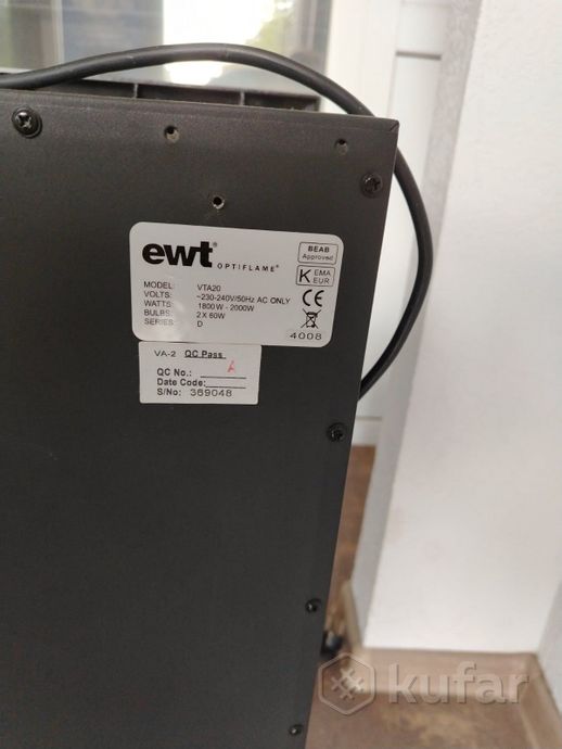 Камин электрический EWT VTA20
