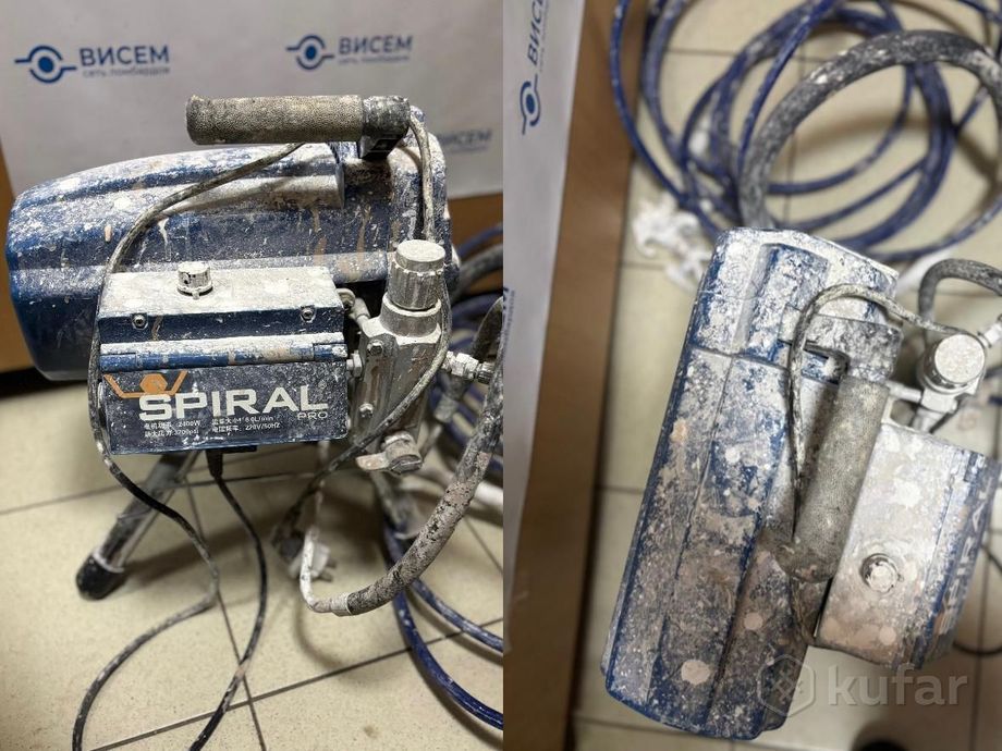Безвоздушный окрасочный аппарат Spiral 650 Pro