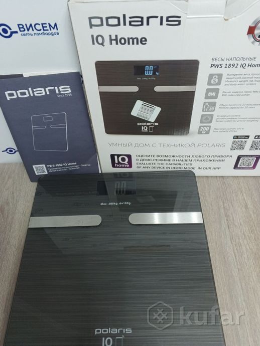 Умные напольные весы Polaris PWS 1892 IQ Home