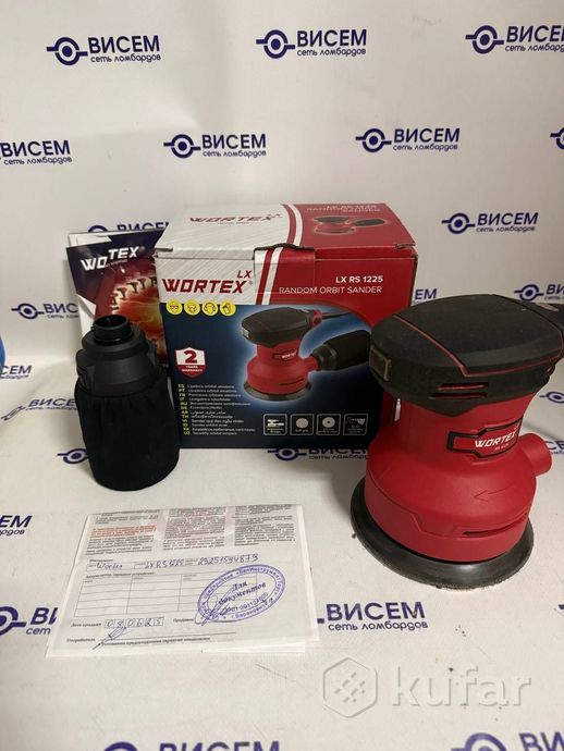 Эксцентриковая шлифмашина Wortex LX RS 1225