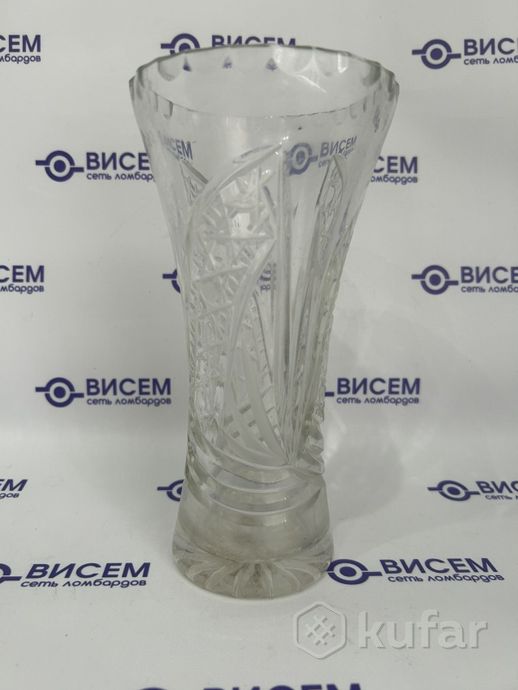 Ваза хрустальная
