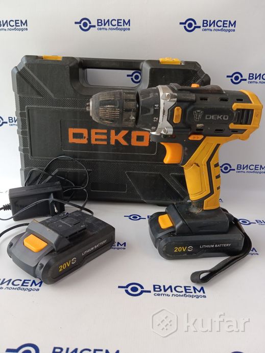 Шуруповерт Deko DKCD20FU-Li