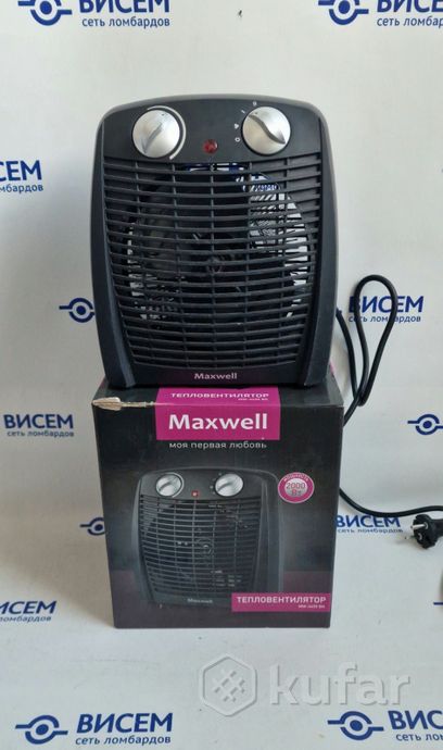 Тепловентилятор Maxwell MW-3455 BK