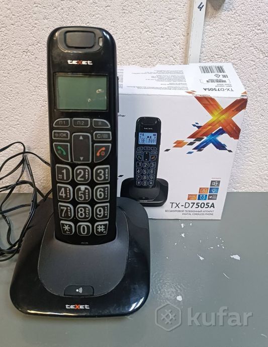 Радиотелефон TeXet TX-D7505A