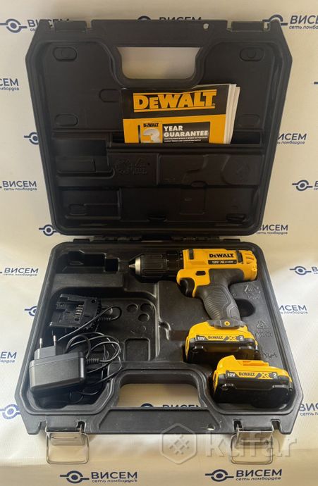 Дрель-шуруповерт DeWalt DCD710